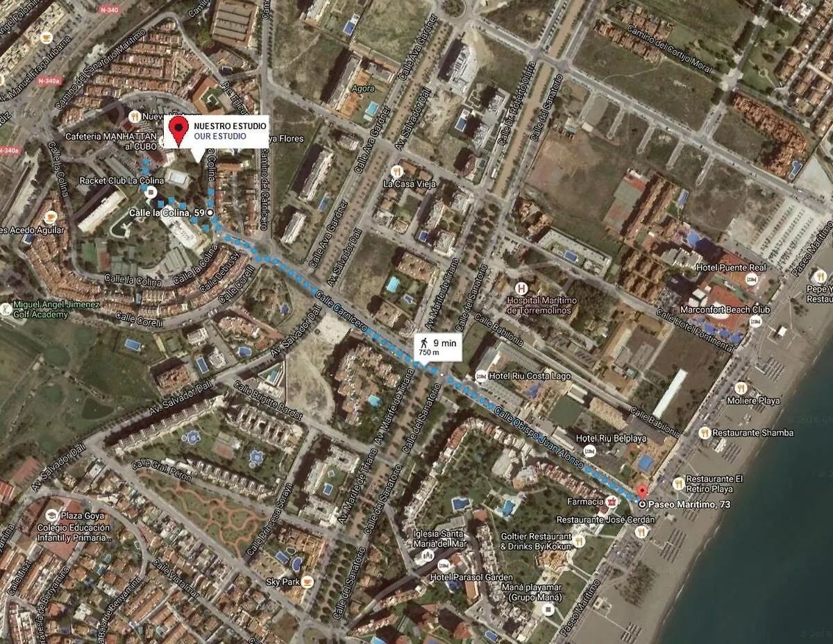Estudio Vistas Campo Golf Y Piscina Torremolinos Apartamento